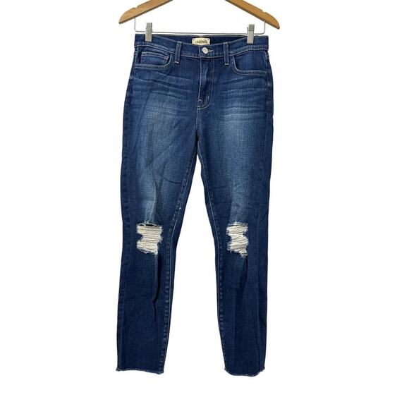 L'Agence El Matador Jeans Women's 26 Arcadia Blue Distressed - Picture 1 of 9